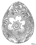 eier Kleurbladsye Om Te Druk